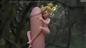 Tinker Belle'S Passionate Encounter With A Large Penis - Hentai Sex Video