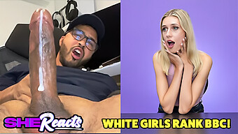 White Girls Rate Big Black Cocks In Steamy Video