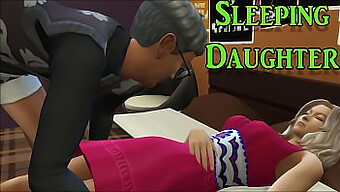 Father And Daughter Engage In Sexual Activity After Observing Each Other'S Intimate Activities