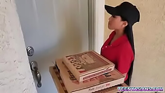 Delivery Girl'S Naughty Side Revealed In Explicit Video