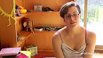 Homemade Video Of Immie'S Self-Pleasure With Her Unshaved Genitals