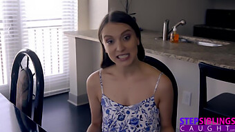 Izzy Lush'S Desire For Stepbro'S Attention In A Steamy Video