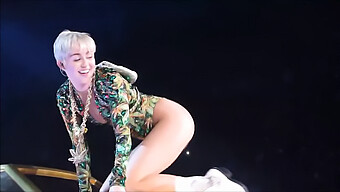 Miley Cyrus的惊人表演让你喘不过气来