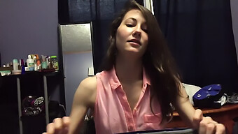 A Homemade Video Of An Amateur Giving A Hot Blowjob