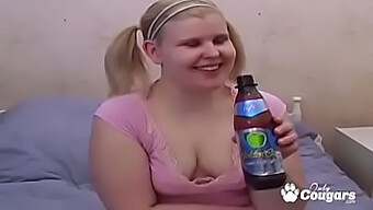 A Young And Voluptuous Teen Enjoys Sucking A Cock In This Homemade Video