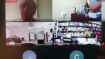 Attorney Accidentally Leaves Webcam Recording During Professional Meeting On Zoom In Peru