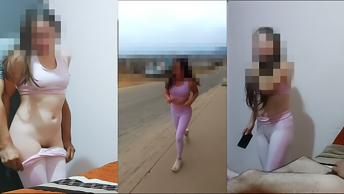 18-Årig Pige Bliver Kneppet Af En Gammel Mand Og Cuckold Kalder Ham