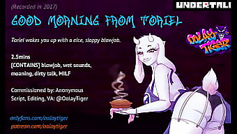 Start Your Day With A Steamy Blowjob From Toriel In This Erotic Audio Play