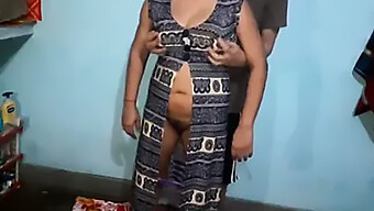 Young Indian Wife Gets Fucked Hard By Neighbor'S Aunty In Various Positions