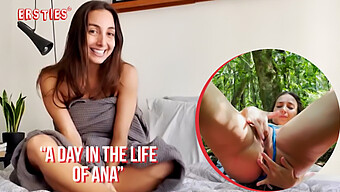 Ana B'S Erotic Adventures In A Solo Video With Big Natural Breasts