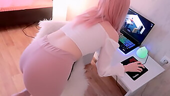 Gamer Girl Stepsister Gets Revenge With Anal Sex