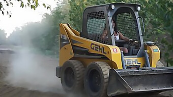 Maya'S Wild Ride - Hot Indian Wife Rides A Bobcat